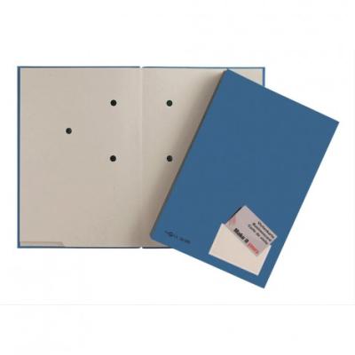 Pagna libro firma 20 scomparti - 21x29,7cm - Blu