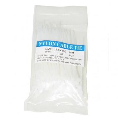 LINK fascette serracavi in nylon autobloccanti 2,5x100mm - 100pz