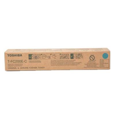 Toner originale Toshiba T-FC200E-C (6AJ00000119) Ciano 