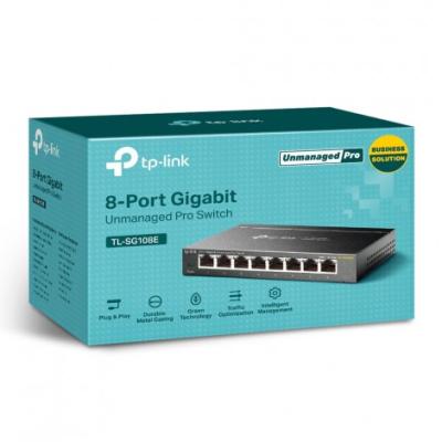 TP-LINK Switch Easy Smart 8 porte 10/100/1000Mbp