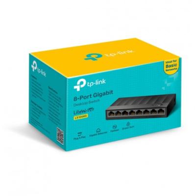 TP-LINK Switch Desktop 8 porte 10/100/1000Mbp
