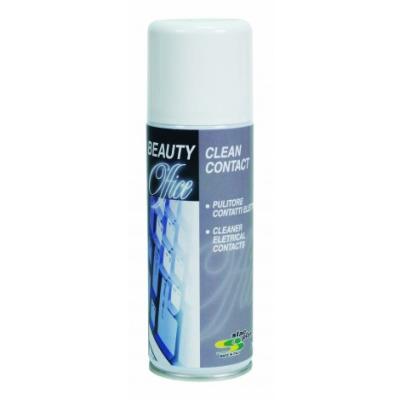 Clean contact BEAUTY OFFICE Bomboletta spray disossidante, odore caratteristico, per microcontatti elettrici e meccanismi di precisione - 200ml